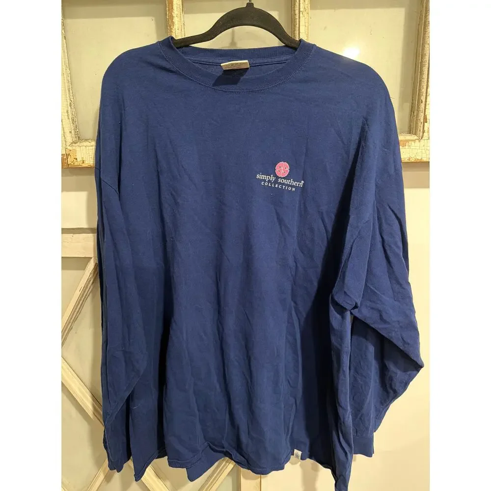 Simply Southern size XXL long sleeve tee Look At The Stars - Picture 2 of 3